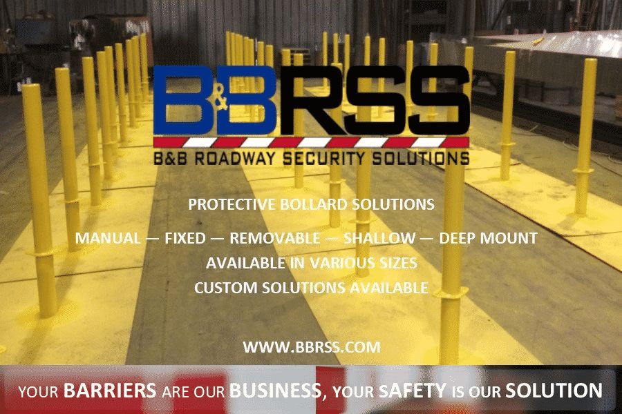 Why Use Bollards? | B&B Roadway & Security Solutions